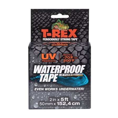 T - Rex T-Rex 2 in. W X 5 ft. L Black Waterproof Repair Tape 285988